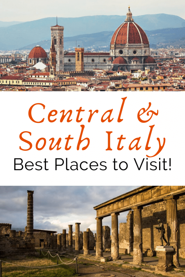 Italy is one of the richest countries as far as amazing travel destinations goes! There are so many options when it comes to places to visit. Here is a guide to the best places to visit in Central and South Italy!