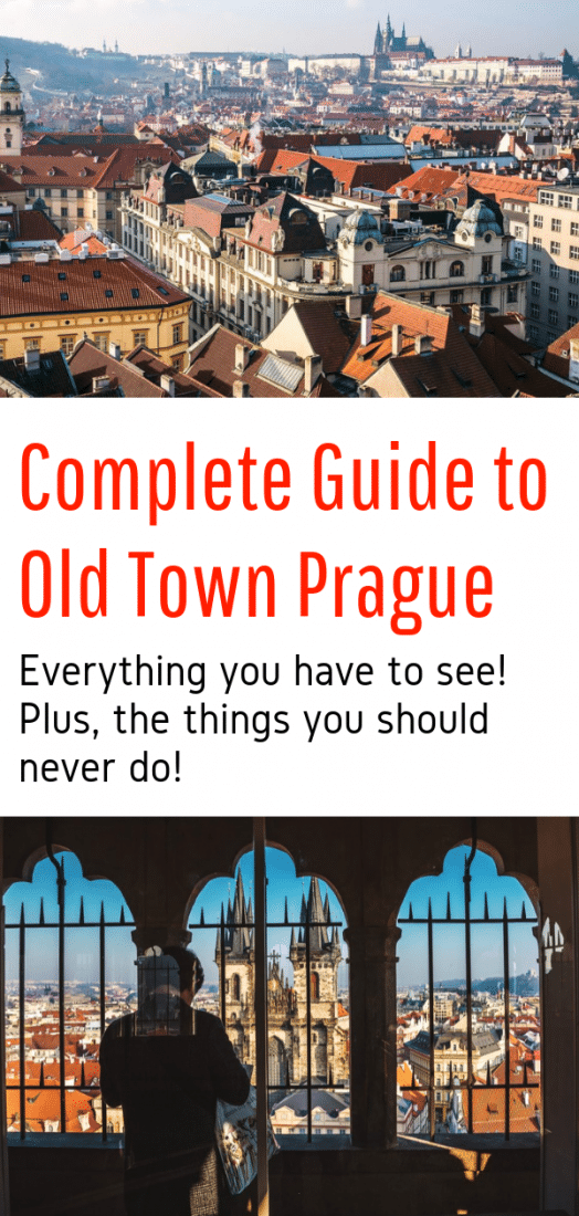 Complete Guide to Old Town Prague - All the best things to do in Prague's Old Town. Plus the things you should NEVER do! Click to read this guide written by locals about Old Town Prague Czech Republic! #prague #czechrepublic #oldtown #europe #europeantravel #travel