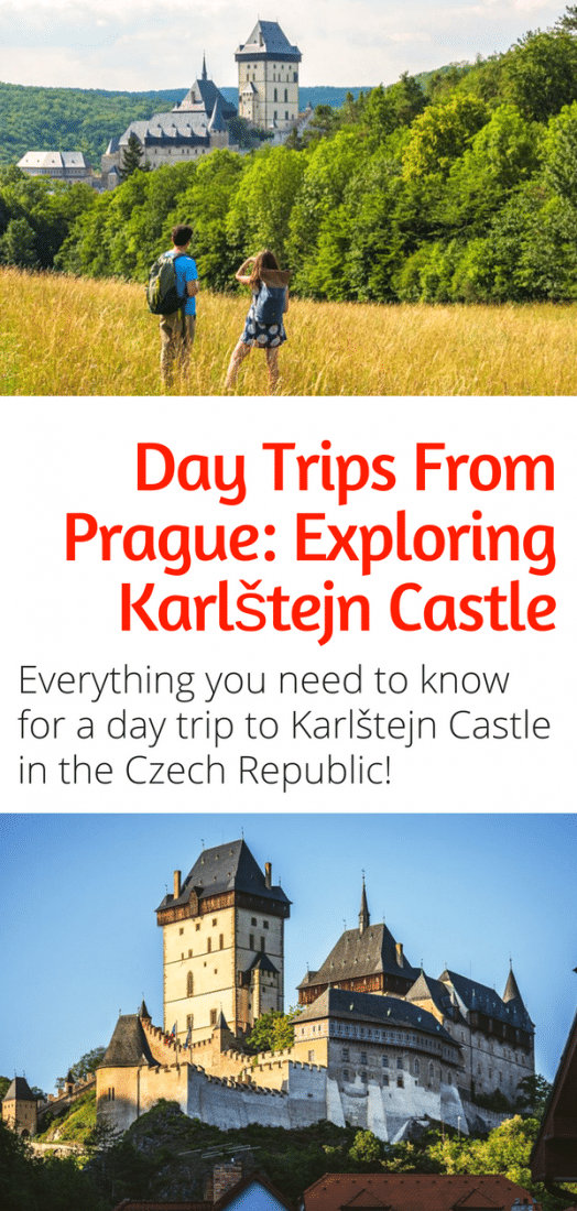 Day Trips From Prague - Everything you need to know to visit Karlstejn Castle near Prague in the Czech Republic. How to get there, what to see and do, and more! #czechrepublic #prague #karlstejn #castles #europe #travel