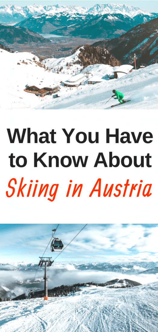 Have you ever dreamed of visiting Austria in the winter? If so, skiing is almost certainly part of your fantasy. This guide has absolutely everything you need to know about skiing in Austria! #austria #skiing #winter #travel #europe #europeantravel
