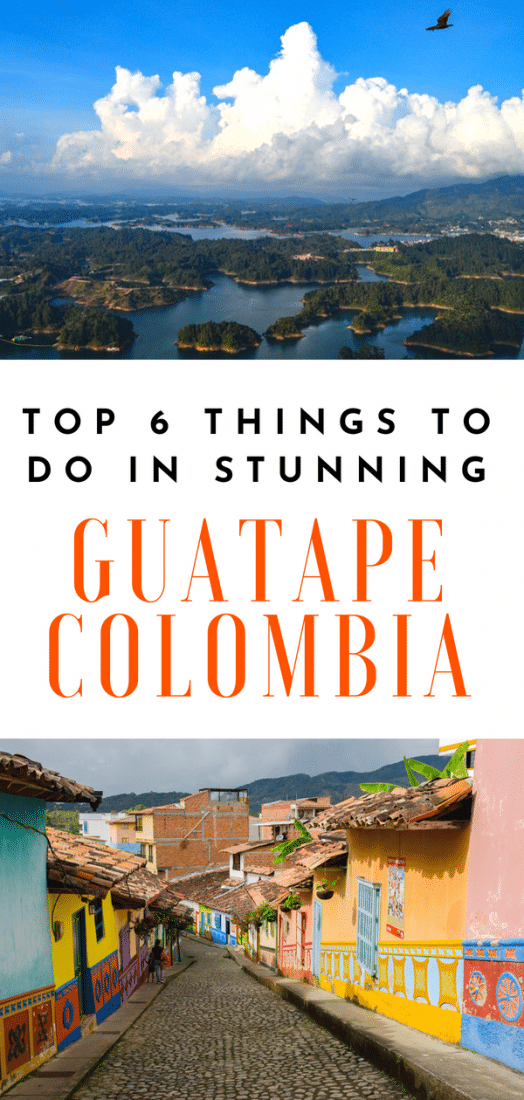 Things to Do in Guatape Colombia - Guatape is a stunning little town near Medellina well worth devoting at least a fews days time to. Here are the top six things to do in Guatape Colombia! #guatape #colombia #southamerica #travel
