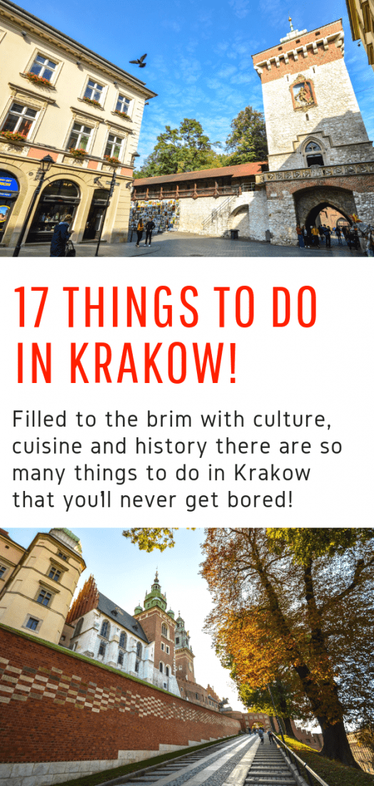 The Top Things to Do in Krakow - Filled to the brim with culture, cuisine and history you'll never get bored in Krakow. Here are the top things you should do when you visit! #krakow #poland #europe #travel