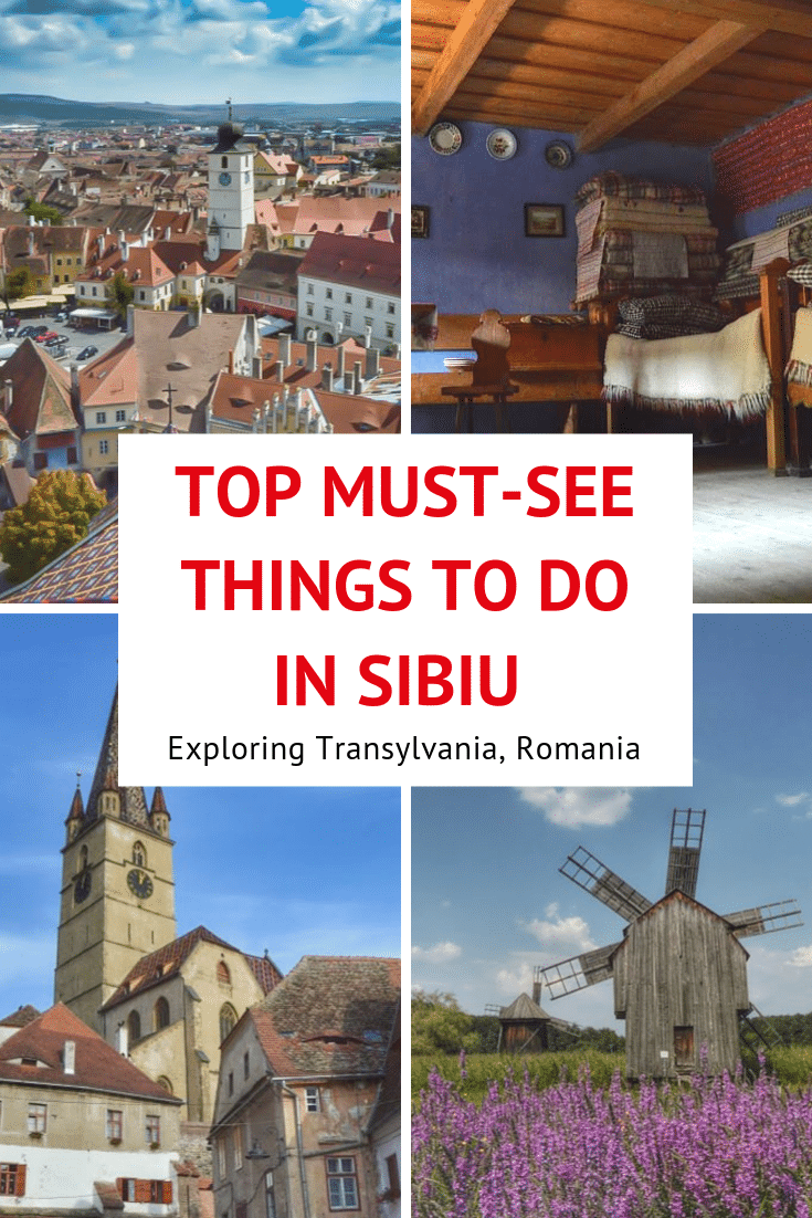 Exploring Transylvania without spending time in Sibiu would be pointless! This little city has loads to offer! Here are the top things to do in Sibiu Romania! Don't miss out!