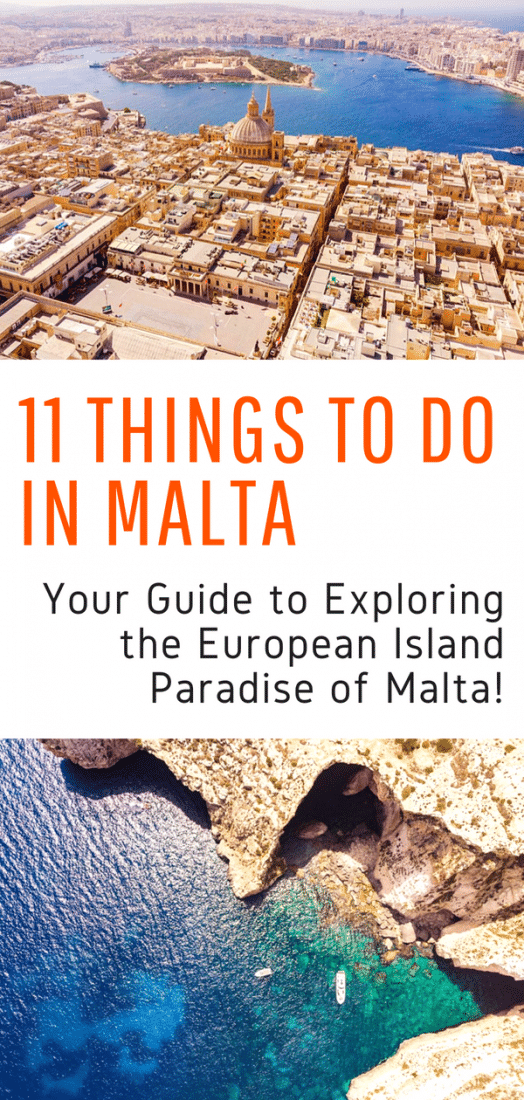 Things to Do in Malta - Your guide to exploring the island of Malta and getting the most out of your visit! Including Malta beaches, where to stay in Malta, and all the best sites in Malta! #malta #europe #beaches #travel