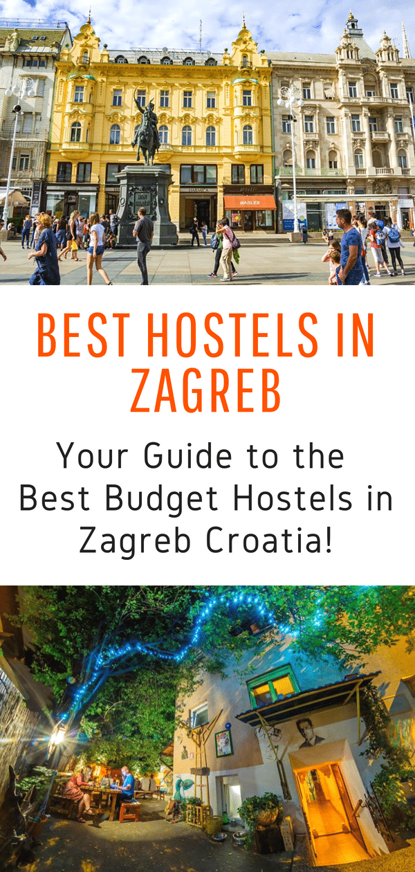 Best Hostels in Zagreb Croatia - Looking for an awesome place to stay in Zagreb? Traveling to Croatia on a budget? Here is your guide to the best hostels in Zagreb Croatia! #europe #croatia #zagreb #hostels #budgettravel #travel